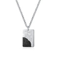 HipHop Jewelry Engraved Customized Stainless Steel Poker Pendant Necklace for Men