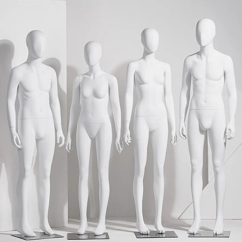 Standing Male Female Mannequin for Vintage Shops