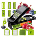 16 in 1 Cortador De Verduras Multifunctional Veggie Slicer Dicer Peeler Cutter Grater Potato Onion Salad Fruit Vegetable Chopper