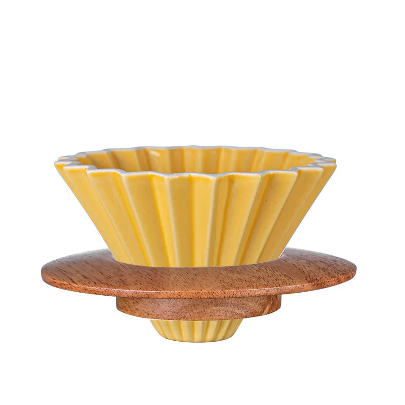 Coffee Tools Accessories Coffee Dripper Heat-resistant Ceramic Filter Cup Espresso Pour Filter Dripping Reusable Coffee Filter