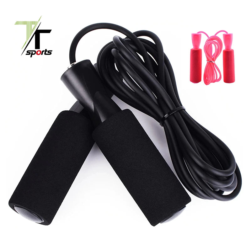 Boxing Jump Rope Workout Kids Men Women Fitness Body Building Skipping Ropes Free Ball Bearings Rapid Speed Wire Jumprope