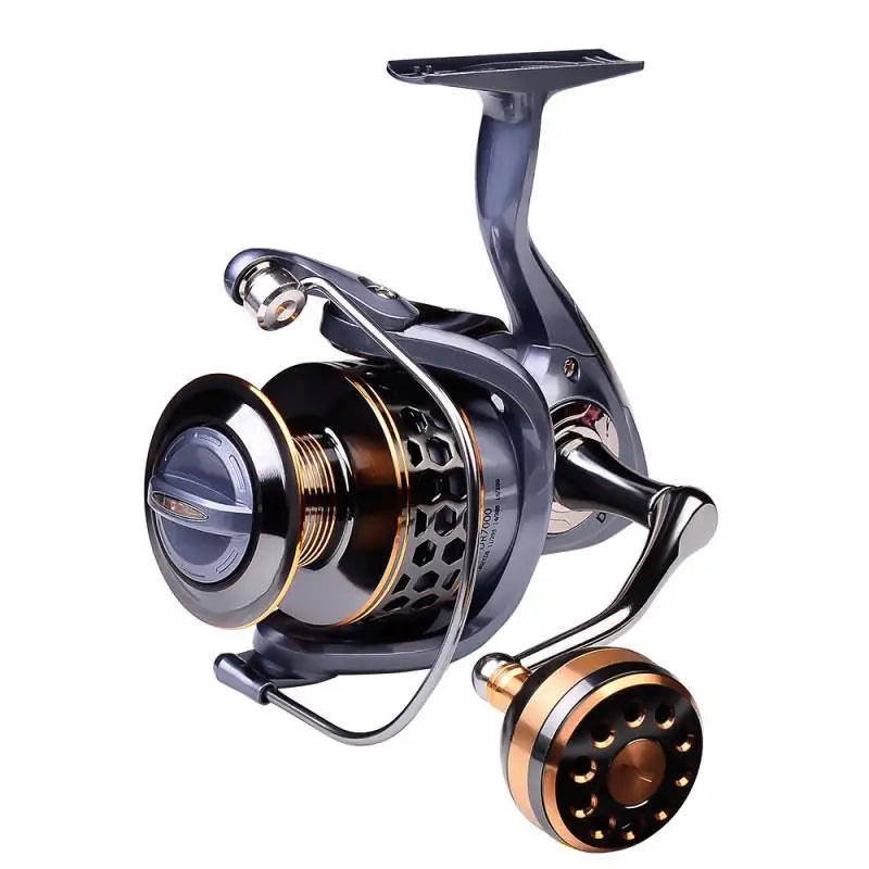 Topline 5000 Series Oem Heavy Duty Spin Wheel Full Metal Body Sea Fishing Spinning Reels for Salt Water