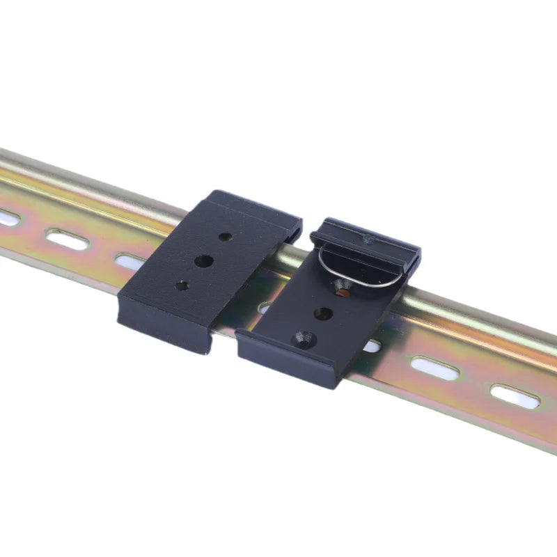 Efficient DIN Rail Accessory Snap Hook Installation Bracket Aluminium Metal Guide Rail Clip Premium Snaps by Accessory Supplier
