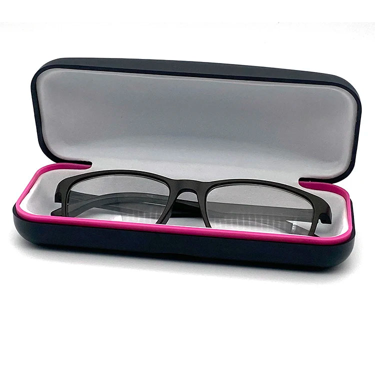 Wholesale Cool Clamshell Eyeglass Holder Case for Adults Custom Eyeglasses Case With Logo Printing