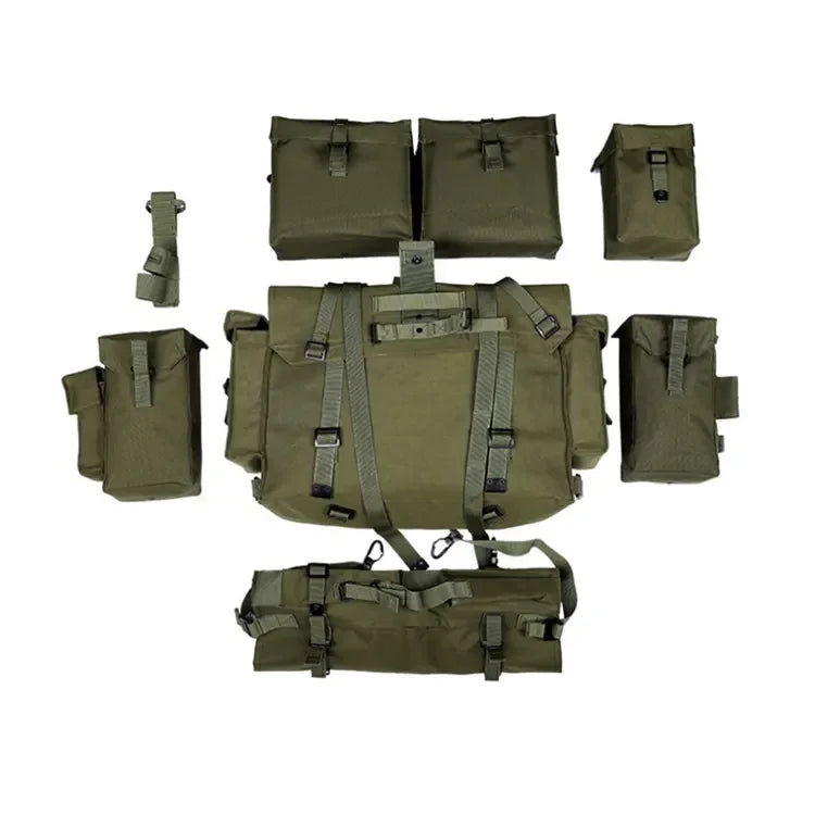 Olive Green Hiking Vintage Rucksack Survival Tactical Combat Mochila ALICE Backpack Pack