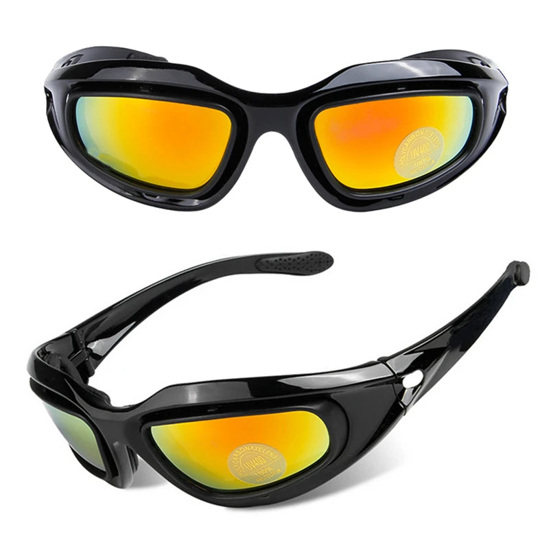 C5 Tactical Gear Painball Sunglasses Men Sun Protection Ballistic Eyeshield Motorcycle Glasses Tactical Goggles