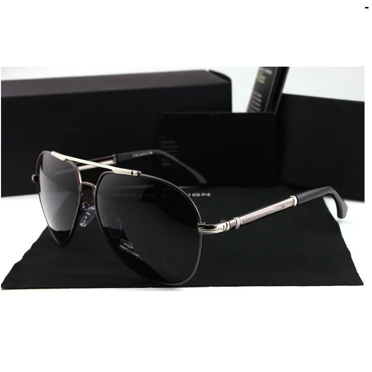 2022 Sunglasses Mens River Classic High End Polarized Driving Sun Glasses for Brand Design Mirror Eyewear Male Customization