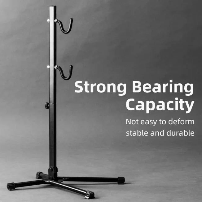 ROCKBROS Aluminum Alloy Bicycle Rack Adjustable Fold Bike Repair Stand Convenient for Bike Maintenance
