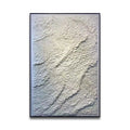 Wholesale Modern Abstract Simple Handmade White Scale Leather Black Framed 3D Wall Art for Hotel Room Project