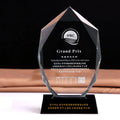 Custom Blank 3D Laser Engrving Crystal Glass Trophy Award Prizes Business Gifts