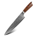 2025 New Damascus Knife Vg10 8 Inch Kitchen Blade Damascus Knife Chefs Knife