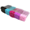 Makeup Eyelash Brushes Disposable Crystal Eyebrow Brush Diamond Handle Mascara Wand Applicator Lashes Extension Tools