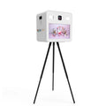 21.5 Inch Touch Screen Instant Photo Printer Booth for Wedding & Parties Compatible with Camera for Shopping Mall Use