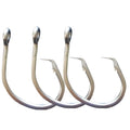 New 8/0-20/0 Stainless Steel High Carbon Steel Circle Hooks Lure Fishing Saltwater Bass Chemically Sharpened Super Strong