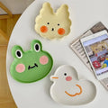 Solhui Cute Hand-painted Animal Ceramics Tableware Fruit Salad Plate