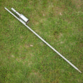 FEAMONT Wholesale Outdoor Event Advertising Flag Accessories Beach Feather Flag Chrome-Plated Iron Ground Spike Base
