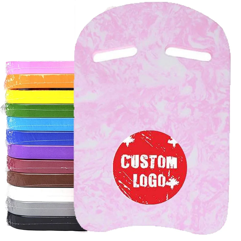2026 Custom Swimming Kickboard Swim Training Kickboard Lightweight Swim Board Integrated Hole Handle Pool Kick Board