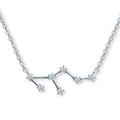 Free Sample 925 Sterling Silver Zodiac Signs Necklace 12 Zodiac Charms Necklaces for Women