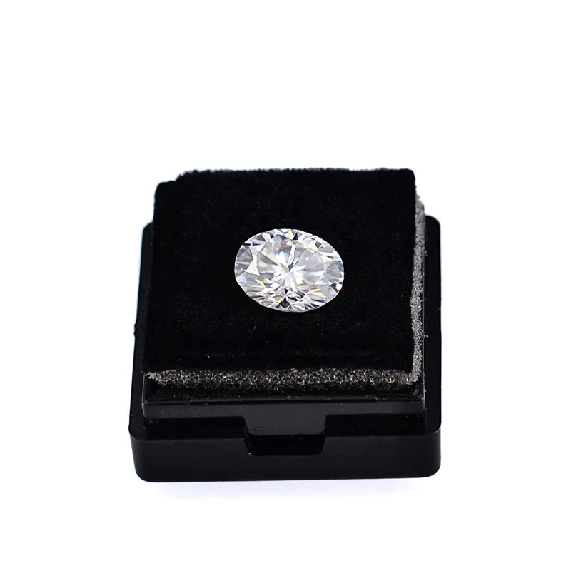 SICGEM Wholesale Factory Loose Moissanite Hot Selling White D VVS1 Gemstone with GRACE Certificate Pass Moissanite Test