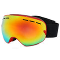 New Arrival Outdoor Sports Glasses Men's and Women's Colorful Anti-fog Ski Goggles for Adult