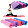 NBR High Density Eco-Friendly Popular Yoga Mats  Material Durable High Density Non-Slip Yoga Pilates Fitness