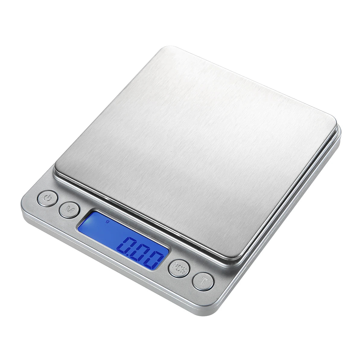 Hot Sales 2kg 3kg 0.1g High Accuracy LCD Display Battery Powered Portable Digital Kitchen Scale for Food Weight Measuring