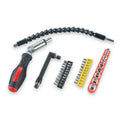 Thick Handle 90 Degree Corner Ratchet Wrench Hexagonal Forward Reverse Corner Thick Handle Multi-angle Manual Screwdriver Set