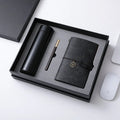Promotional Luxury Gifts Leather Business Notebook Pen Gift Ideas Unique Corporate Gift Set