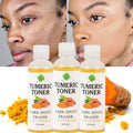 Organic Skin Toner Dark Spots Toner Even Skin Tone Eraser Corrector Skin Whitening Firming Acne Remove Face Turmeric Toner