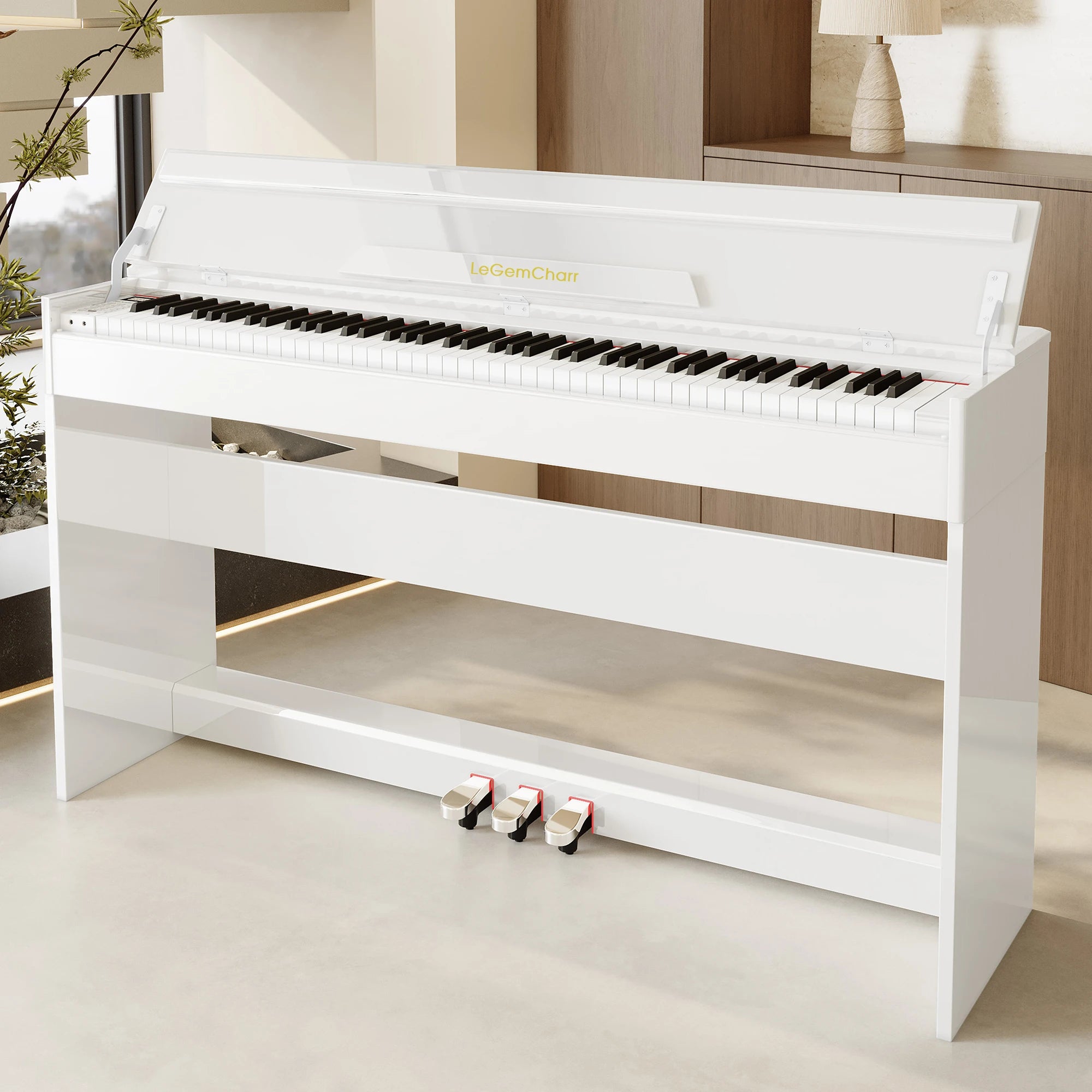 LeGemCharr Upright Piano for Sale Acoustic Piano Keyboard Digital 88 Keys Piano Professionnel Keyboard Instruments