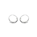 S925 Silver Water Drop Rotating Earrings Female Simple Temperament Summer Section Earrings Advanced Sense of Niche Earrings