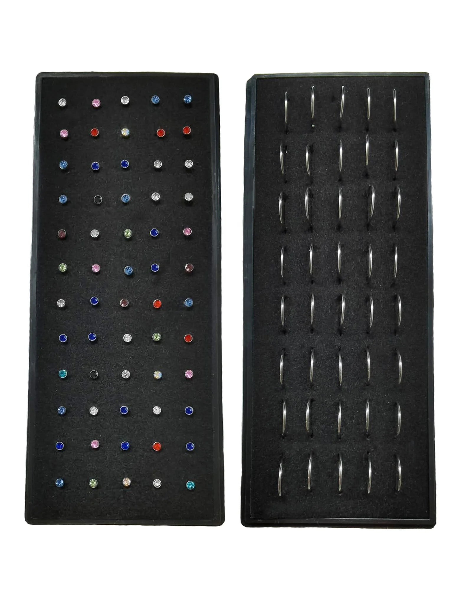 Hypoallergenic Nose Studs for Women Men 316 Stainless Steel CZ  Piercing Jewelry Bone Shaped Nose Rings  20G/22G 1.5mm2.0mm2.5mm