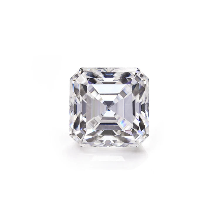 Wholesale Moissanite Price Asscher Cut Moissanite Gemstone D Color Synthetic Moissanite Diamonds for Jewelry Sale
