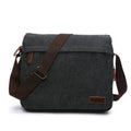 Big Wholesale Custom Print Logo Vintage Cotton Canvas Side Sling Crossbody Luggage Travel Shoulder Messenger Bag for Men Women