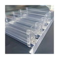 Customized Adjustable Plastic Supermarket Canned Drink Spring Loaded System Shelf Pusher Tray for Cans