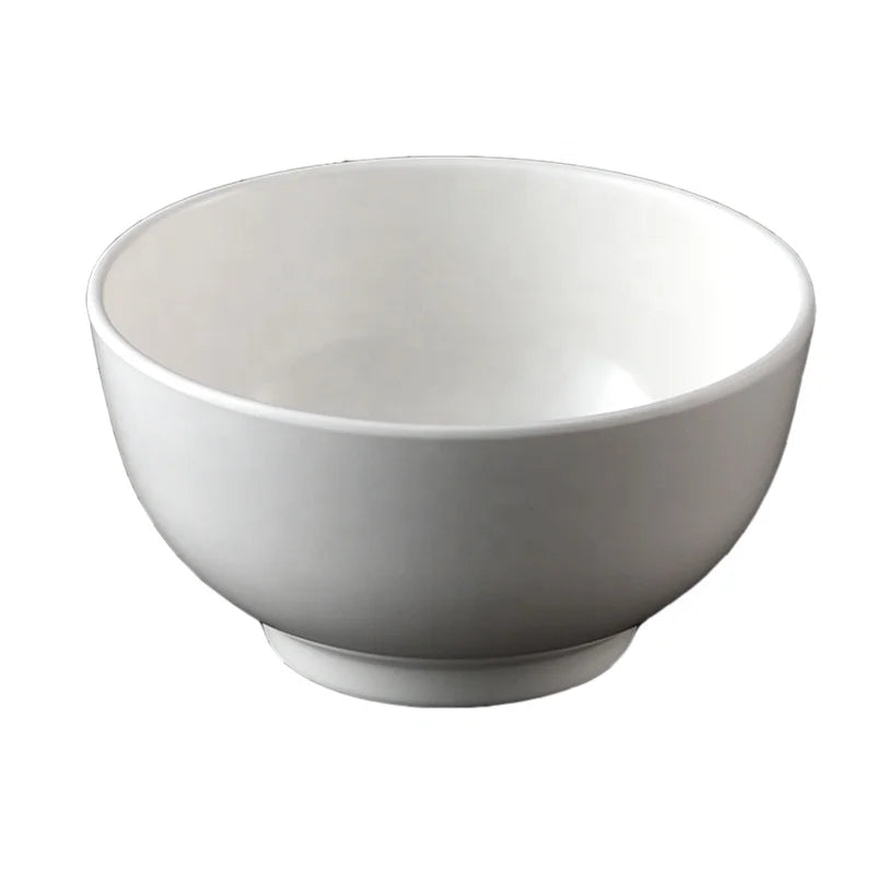 Hot Sale Plastic Dinnerware 5 Inch Safe Food Grade Mixing Rice Bowl Melamine Soup Bowl