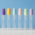 Factory Empty 1ml 1.2ml 1.5ml 1.8ml 2ml 2.5ml Sample Tester Glass Perfume Spray Bottle