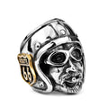 SS8-378R Steel Soldier Stainless Steel Skull Men Ring Fashion Popular Personality Jewelry Good Detail Unique Jewelry for Men