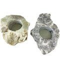 Wholesale Natural Crystal Amazonite Candle Holder For Souvenir And Decoration
