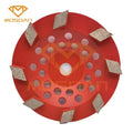 7 Inch 8 Rhombus Super Soft Bond 30 Grit Diamond Grinding Cup Disc Plate for Hand Grinder