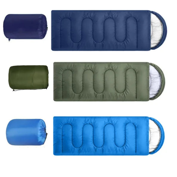 Cotton 950g Camping Sleeping Bag Envelope Style Camouflage Sleeping Bags Outdoor Warm Sleep Bag MegaBDM