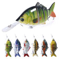 NEWUP 15cm 31.5g Artificial Lifelike Multi-section Lures Big Jointed Minnow Fishing Bait Wholesale