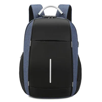 Wholesale Multifunction School Bag with USB Port Anti-theft Men Laptop Travel Bag Waterproof Travel Laptop  Backpack with Lock