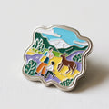 Factory Custom Soft Hard Enamel Pin Round Gold Plated Zinc Alloy Metal Badge Business Men Lapel Pin Brooch With Gifts Boxes