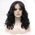 Celebrity Wig Cosplay Short Curl Black  Natural Color Daily Life Wearing Matte  Fiber Synthetic Lace Front Wigs