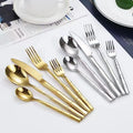 Bamboo Fancy Fork Knife Spoon 304 Stainless Steel Silver Gold Bamboo Cutlery Set for Wedding Restaurant Hotel