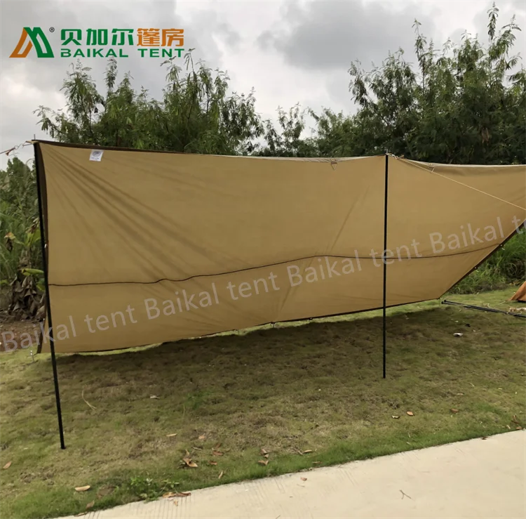 Camping Tent 4-6 Persons UV Resistant 200D Oxford Cloth Sun Shelter