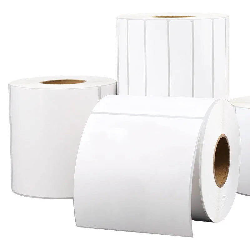 Stocked Multi Size Self Adhesive Sticker Paper Label Blank Stickers Small Business Printing Labels for Package
