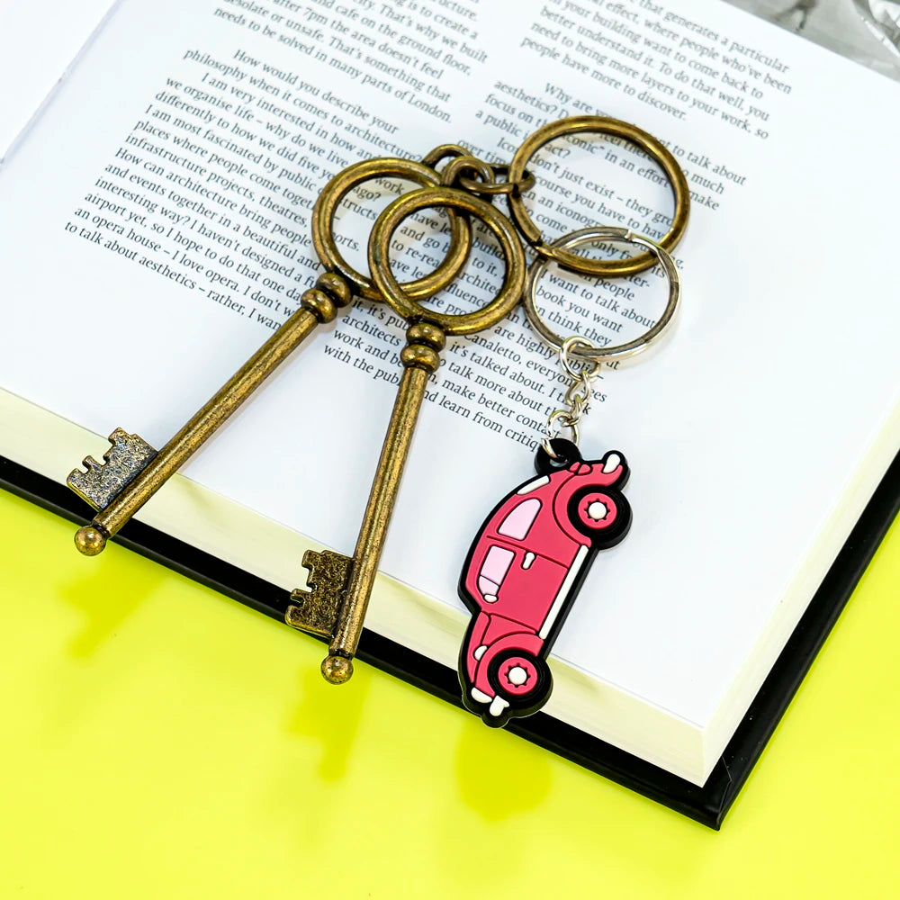 New Fashion Cartoon PVC Carabiner Keychain for Anime Promotional Use-Eco-Friendly & Durable 3D Charms