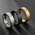 G2000 Fashion Wholesale Jewelry Hip Hop Punk Roman Number Mens Rings Stainless Steel